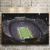 Bills Stadium Aerial View, Stadium Canvas, Sport Art, Gift for him, Fan Gift, Canvas Prints Wall Art Decor