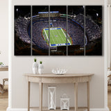 Bills Stadium Aerial View, Stadium Canvas, Sport Art, Gift for him, Multi Panels B, Canvas Prints Wall Art Decor