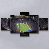 Bills Stadium Aerial View, Stadium Canvas, Sport Art, Large Canvas, Multi Panels, Canvas Prints Wall Art Decor