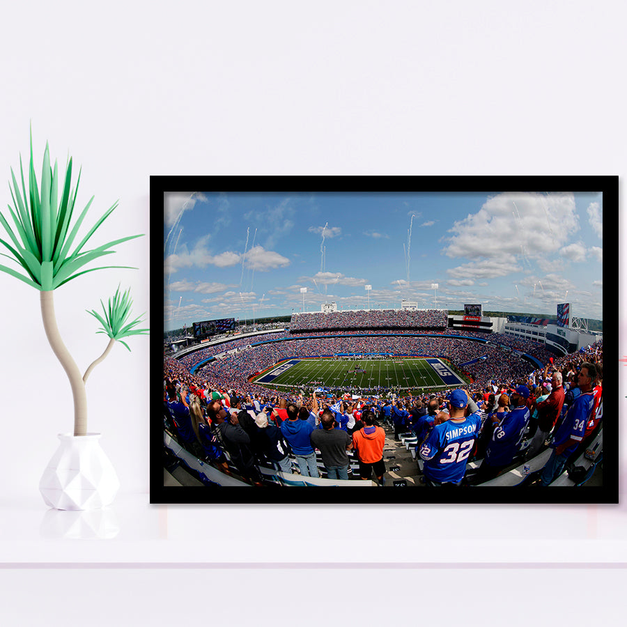 Bills Stadium, Stadium Canvas, Sport Art, Gift for him,100 Framed Art Prints Wall Art Decor, Framed Picture