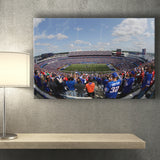 Bills Stadium, Stadium Canvas, Sport Art, Gift for him,V1 Fan Gift, Canvas Prints Wall Art Decor