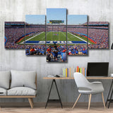 Bills Stadium in New York, Stadium Canvas, Sport Art, Large Canvas, Multi Panels, Canvas Prints Wall Art Decor