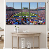 Bills Stadium in New York, Stadium Canvas, Sport Art, Gift for him, Multi Panels B, Canvas Prints Wall Art Decor
