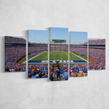 Bills Stadium in New York, Stadium Canvas, Sport Art, Large Canvas, Multi Panels, Canvas Prints Wall Art Decor