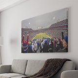 Bills Stadium in Orchard, Stadium Canvas, Sport Art, Gift for him, Fan Gift, Canvas Prints Wall Art Decor