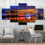 Birds Nest Beijing Stadium, Stadium Canvas, Sport Art, Large Canvas, Multi Panels, Canvas Prints Wall Art Decor