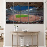Birds Nest Olympic Stadium, Stadium Canvas, Sport Art, Gift for him, Multi Panels B, Canvas Prints Wall Art Decor