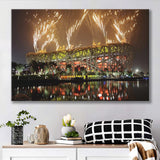 Birds Nest Stadium Beijing China, Stadium Canvas, Sport Art, Gift for him, Fan Gift, Canvas Prints Wall Art Decor