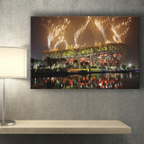 Birds Nest Stadium Beijing China, Stadium Canvas, Sport Art, Gift for him, Fan Gift, Canvas Prints Wall Art Decor