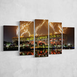 Birds Nest Stadium Beijing China, Stadium Canvas, Sport Art, Large Canvas, Multi Panels, Canvas Prints Wall Art Decor