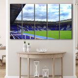 Birmingham City Stadium Canvas Prints St Andrews Stadium Wall Art,Multi Panels B,Sport Stadium Art Prints, Fan Gift
