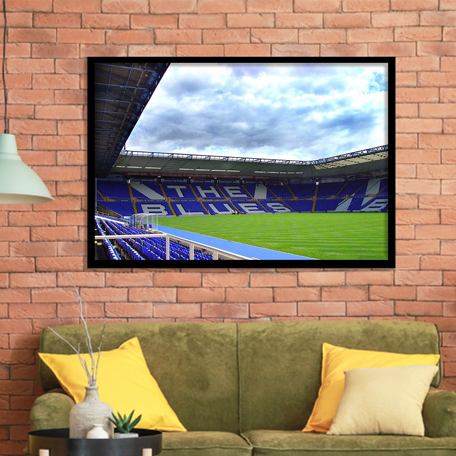 Birmingham City Stadium Art Prints St Andrews Stadium Wall Art,Sport Stadium Art Prints, Fan Gift, Wall Decor
