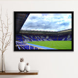 Birmingham City Stadium Framed Canvas Prints St Andrews Stadium Wall Art,Sport Stadium Art Prints, Fan Gift