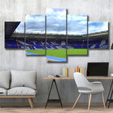 Birmingham City Stadium Canvas Prints St Andrews Stadium Wall Art,Multi Panels,Sport Stadium Art Prints, Fan Gift