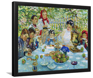 Birthday Teacher By Nikolay Petrovich Bogdanov-Belsky-Art Print,Canvas Art,Frame Art,Plexiglass Cover