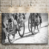 Black And White Cycling Canvas Print Roubaix Cycling Canvas Prints Wall Art Decor - Painting Canvas,Home Decor
