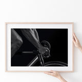 Black And White Cycling Canvas Print Poster Prints Wall Art Decor, Unframe, Poster Art