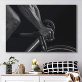Black And White Cycling Canvas Print Canvas Prints Wall Art Decor - Painting Canvas,Home Decor, Ready to Hang