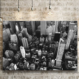 Black And White New York Canvas Prints Wall Art Decor - Painting Canvas,Home Decor, Ready to Hang