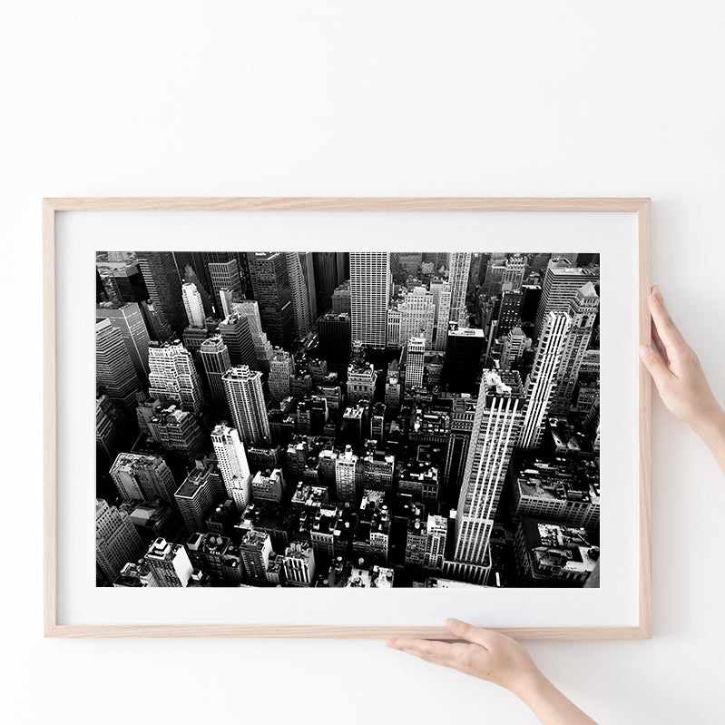 Black And White New York Poster Prints Wall Art Decor, Unframe, Poster Art