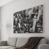 Black And White New York Canvas Prints Wall Art Decor - Painting Canvas,Home Decor, Ready to Hang