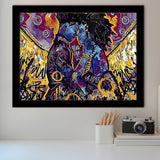 Black Couple Framed Art Prints Wall Decor - Painting Prints,Wall Art, Framed Picture,For Sale