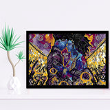 Black Couple Framed Art Prints Wall Decor - Painting Prints,Wall Art, Framed Picture,For Sale