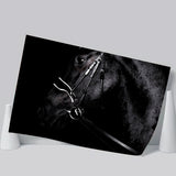 Black Horse Photo Poster Prints Wall Art Decor, Unframe, Poster Art