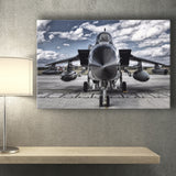 Black Military Airplane Wall Art Canvas Prints Wall Art Decor - Painting Canvas, Art Prints, Ready to Hang