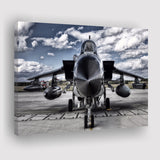 Black Military Airplane Wall Art Canvas Prints Wall Art Decor - Painting Canvas, Art Prints, Ready to Hang