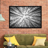 Black Tree Branches Extra Large Three Framed Art Prints Wall Decor - Painting Art,Framed Picture,For Sale, Ready to hang