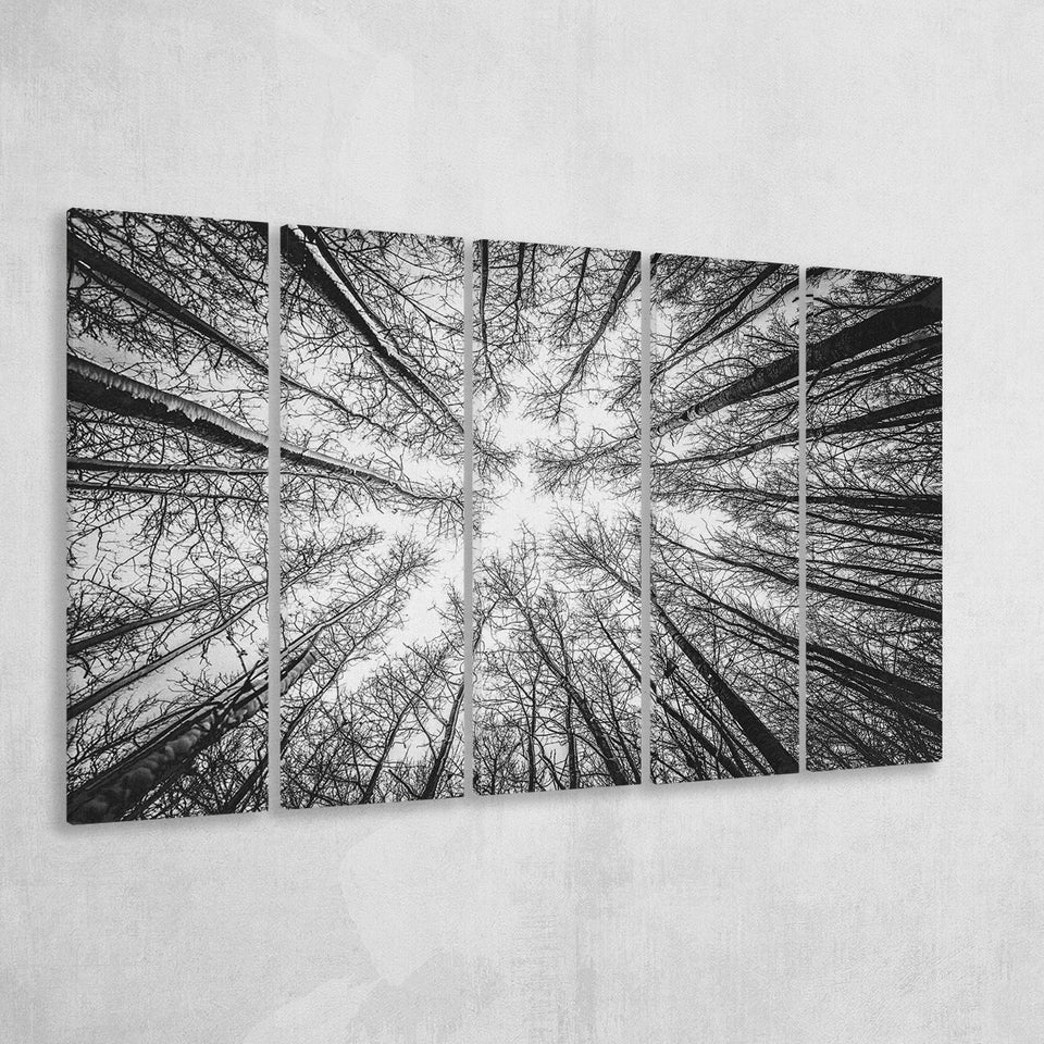 Black Tree Branches Extra Large Three Extra Large Canvas Prints Multi Panels B Wall Art Prints Home Decor