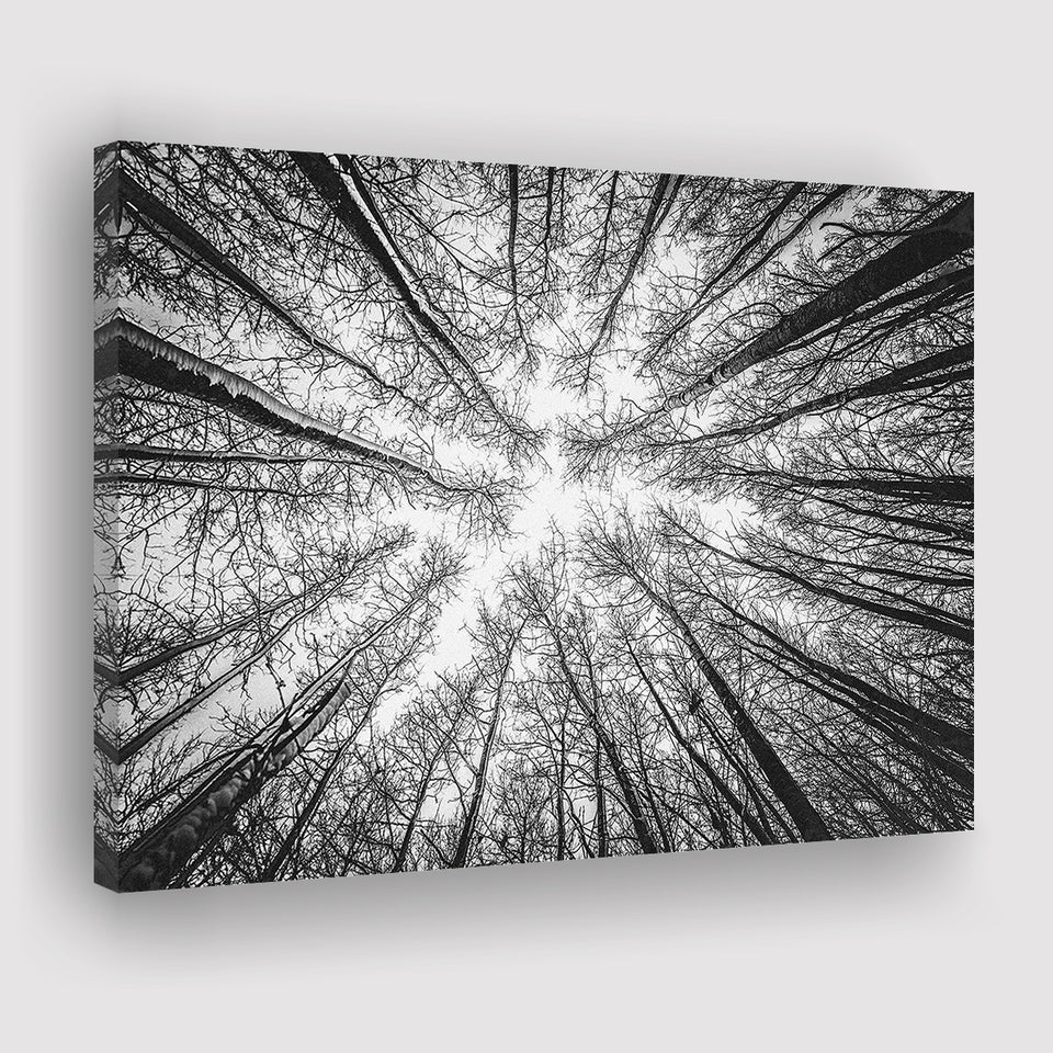 Black Tree Branches Canvas Prints Wall Art Decor - Painting Canvas,Home Decor, Ready to Hang