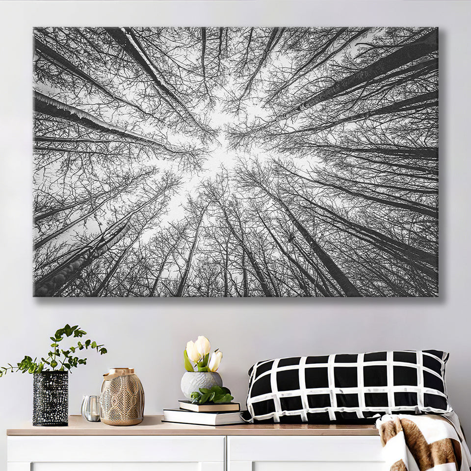 Black Tree Branches Canvas Prints Wall Art Decor - Painting Canvas,Home Decor, Ready to Hang