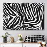 Black White Zebra Canvas Prints Wall Art Decor - Painting Canvas,Home Decor, Ready to Hang