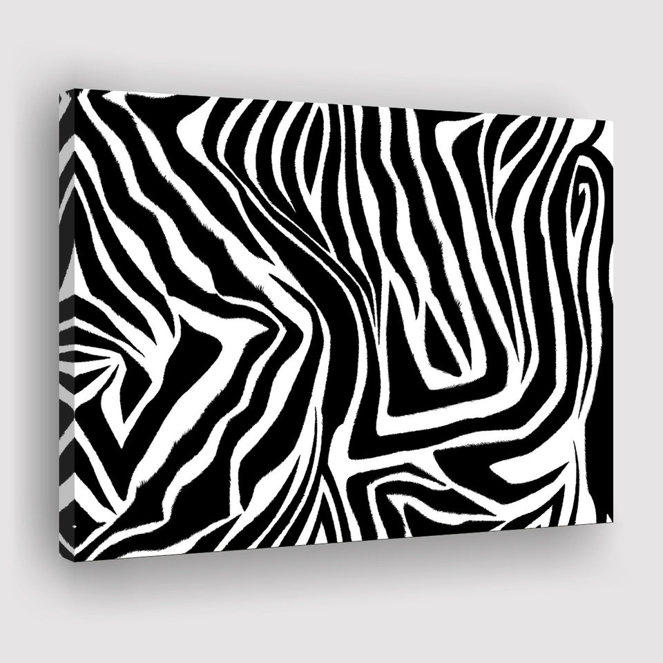 Black White Zebra Canvas Prints Wall Art Decor - Painting Canvas,Home Decor, Ready to Hang