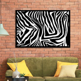 Black White Zebra Framed Art Prints Wall Art Decor, Framed Picture, Home Decor