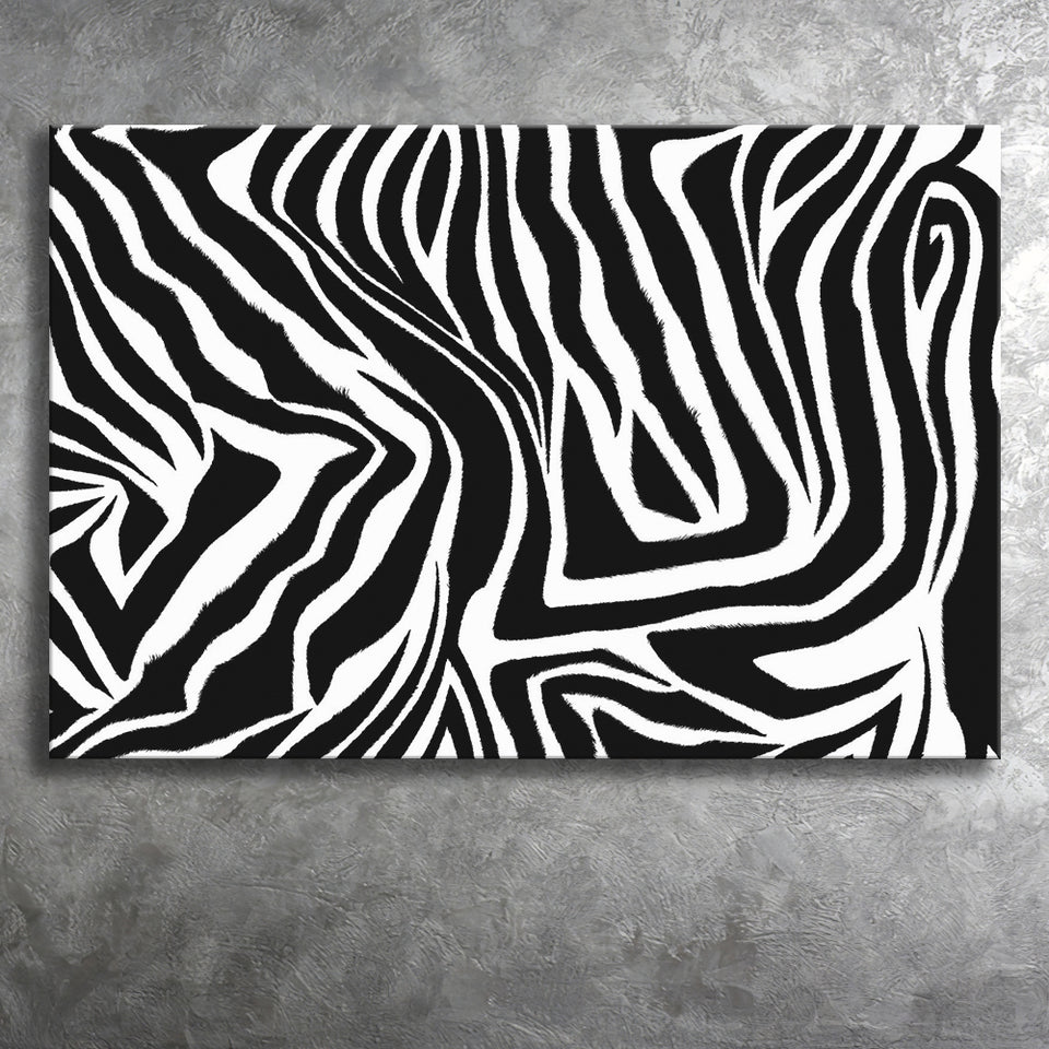 Black White Zebra Canvas Prints Wall Art Decor - Painting Canvas,Home Decor, Ready to Hang