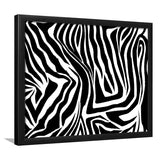 Black White Zebra Framed Art Prints Wall Art Decor, Framed Picture, Home Decor