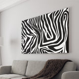 Black White Zebra Canvas Prints Wall Art Decor - Painting Canvas,Home Decor, Ready to Hang