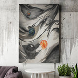 Black Gray Abstract Canvas Prints Wall Art - Painting Canvas, Home Wall Decor, For Sale, Painting Prints