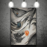 Black Gray Abstract Canvas Prints Wall Art - Painting Canvas, Home Wall Decor, For Sale, Painting Prints