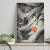 Black Gray Abstract Canvas Prints Wall Art - Painting Canvas, Home Wall Decor, For Sale, Painting Prints