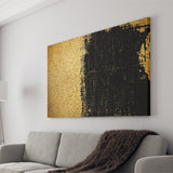 Black and Gold Modern Abstract Canvas Prints Wall Art - Canvas Painting, Painting Art, Prints for Sale, Wall Decor, Home Decor