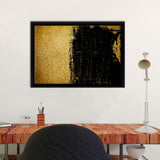 Black and Gold Modern Abstract Framed Canvas Prints Wall Art - Canvas Painting, Framed Art, Prints for Sale, Wall Decor, Home Decor