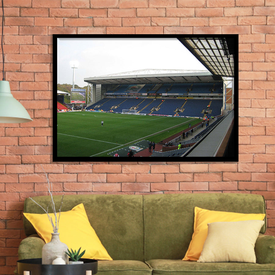 Blackburn Rovers Stadium Art Prints Ewood Park Wall Art Football,Sport Stadium Art Prints, Fan Gift, Wall Decor