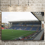 Blackburn Rovers Stadium Canvas Prints Ewood Park Wall Art Football,Sport Stadium Art Prints, Fan Gift, Wall Decor