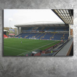 Blackburn Rovers Stadium Canvas Prints Ewood Park Wall Art Football,Sport Stadium Art Prints, Fan Gift, Wall Decor