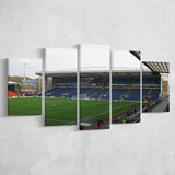 Blackburn Rovers Stadium Canvas Prints Ewood Park Wall Art Football,Multi Panels,Sport Stadium Art Prints, Fan Gift