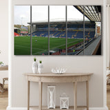 Blackburn Rovers Stadium Canvas Prints Ewood Park Wall Art Football,Multi Panels B,Sport Stadium Art Prints, Fan Gift